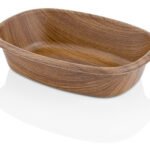 Bowl Rectangular Ensaladera Panera Recipiente Evelin 28c