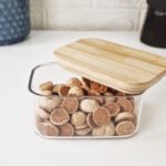 Frasco Acrílico Hermético Tapa Bambú Otten 400 Ml Marrón Claro - Imagen 4