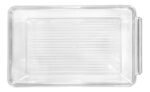 Organizador Con Tapa Contenedor Acrilico Heladera Apilable Transparente - Imagen 4