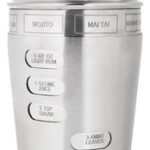 Coctelera Profesional Acero C/ Recetas Otten 750 Ml