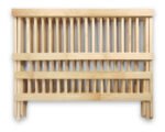 Secaplatos Escurridor De Madera Bambu 15 Platos Color Marrón - Imagen 3