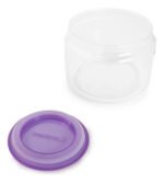 Frasco Hermetico De Vidrio 0,5 Litros Plano Jar Luminarc Color Violeta - Imagen 3
