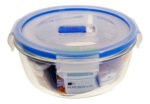 Contenedor Hermetico Redondo Luminarc Pure Box 670 Ml Azul - Imagen 3