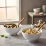 Bowl Ensaladeras Porcelana Schmidt 19 Cm Blanco - Imagen 5