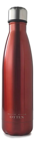 Botella Térmica Deportiva Acero Inoxidable Otten 500 Ml Color Rojo Metalizado - Imagen 7