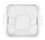 Frasco Apilable Alto Tarro Hermetico Contenedor Acrilico Blanco - Imagen 4