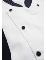 Chaqueta De Chef Para Cocina Manga Corta Unisex Otten Blanco L - Imagen 8