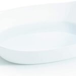 Fuente Asadera Rectangular Luminarc Smart Cuisine 34 Cm Blanco