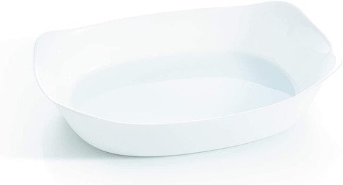D_653618-MLA44221255015_122020-O-1 Fuente Asadera Rectangular Luminarc Smart Cuisine 34 Cm Blanco - Imagen 1