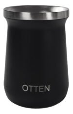 Set Termo Mate Acero Inoxidable C/ Bombilla Otten 1l - BAZAR CHEF - Imagen 3