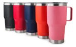 Vaso Térmico Acero C/ Manija Otten 800 Ml Rojo Lisa - Imagen 5