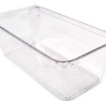Organizador Contenedor Acrilico Para Heladera 15 Cm Transparente