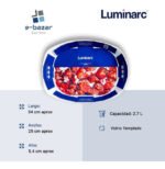 Fuente Asadera Rectangular Luminarc Smart Cuisine 34 Cm Blanco - Imagen 7