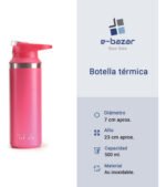Botella Térmica Acero Inoxidable Otten 500ml Fucsia - Imagen 10