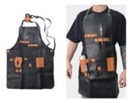 Delantal De Cocina Parrillero Gastronómico Premium Otten Negro Premium