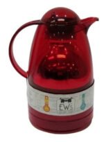 Jarra Termica Termo 1 L Flask Rojo Calor 12h Homeware 5917 Rojo Transparente - Imagen 3