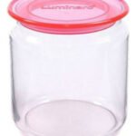Frasco Hermetico De Vidrio 0,75 Litros Plano Jar Luminarc Color Rosa