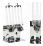 Dispenser De Cereales Doble Acero Inoxidable Otten 4 Lts Plateado - Imagen 4