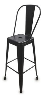Silla De Hierro Tipo Industrial C/ Respaldo Otten - Imagen 4
