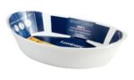 Fuente Oval 21x13 Cm Carine Luminarc Vidrio Templado Blanco - Imagen 2