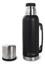 Set Termo Mate Acero Inoxidable C/ Bombilla Otten 1l - BAZAR CHEF - Imagen 5