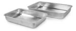 Juego De Asaderas 2 Piezas Aluminio Panelux Magnific Plateado
