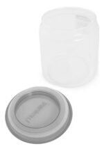 Frasco Hermetico De Vidrio 0,5 Litros Plano Jar Luminarc Color Gris - Imagen 3