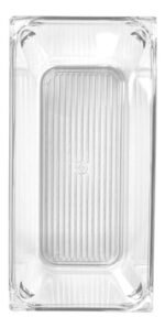 Organizador Contenedor Acrilico Para Heladera 15 Cm Transparente - Imagen 3