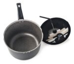 Olla Pochoclera Antiadherente Panelux Premium 4,7 Lts 22 Cm Grafito - Imagen 5