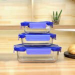Taper Contenedor Rectangular Luminarc Putina 650 Ml Azul - Imagen 6