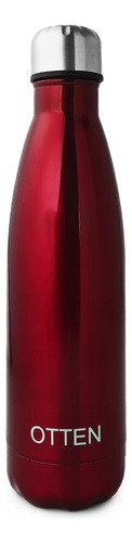 D_839103-MLA99462641096_112025-O Botella Térmica Deportiva Acero Inoxidable Otten 500 Ml Color Rojo Metalizado - Imagen 1