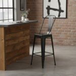 Silla De Hierro Tipo Industrial C/ Respaldo Otten - Imagen 7