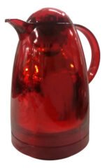 Jarra Termica Termo 1 L Flask Rojo Calor 12h Homeware 5917 Rojo Transparente