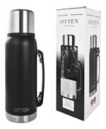 Set Termo Mate Acero Inoxidable C/ Bombilla Otten 1l - BAZAR CHEF - Imagen 8