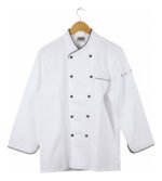 CHAQUETA DE CHEF BLANCA MANGA LARGA XL - TF505-16 - Imagen 7
