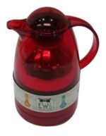 Jarra Termica Termo 1 L Flask Rojo Calor 12h Homeware 5917 Rojo Transparente - Imagen 2