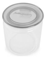 Frasco Hermetico De Vidrio 0,5 Litros Plano Jar Luminarc Color Gris - Imagen 2