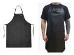 Delantal Gastronómico De Cocina Parrillero Otten Negro Liso