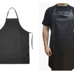 Delantal Gastronómico De Cocina Parrillero Otten Negro Liso
