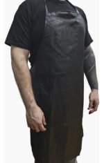 Delantal Gastronómico De Cocina Parrillero Otten Negro Liso - Imagen 3