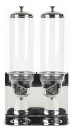 Dispenser De Cereales Doble Acero Inoxidable Otten 4 Lts Plateado - Imagen 8
