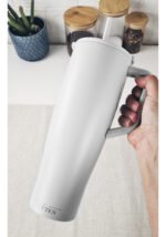 Vaso Térmico Acero C/ Sorbete Y Manija Otten 1 Lt Blanco - Imagen 10