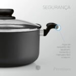 Batería De Cocina 8 Piezas Completa Panelux Premium Grafito - Imagen 4