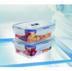Contenedor Hermetico Rectangular Luminarc Pure Box 1200 Ml Transparente - Imagen 3