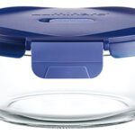 Taper Contenedor Redondo Luminarc Putina 650 Ml Azul