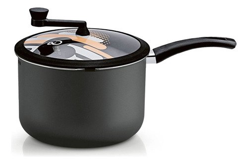 D_963957-MLA104458117124_012026-O Olla Pochoclera Antiadherente Panelux Premium 4,7 Lts 22 Cm Grafito - Imagen 1