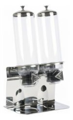 Dispenser De Cereales Doble Acero Inoxidable Otten 4 Lts Plateado - Imagen 7