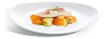 Plato Oval Steak Vidrio Templado Arcoroc Restaurant 30 Cm Color Blanco - Imagen 2