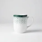 Jarro Mug 350ml De Porcelana Schmidt Esfera Color Verde