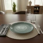 Set x 6 Plato Hondo 21cm Porcelana Schmidt Esfera Color Verde - Imagen 4